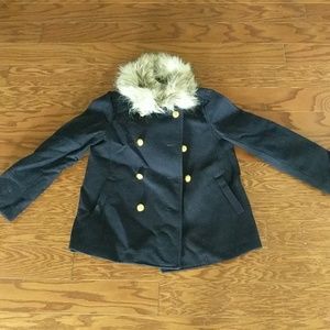 Crewcuts wool pea coat
